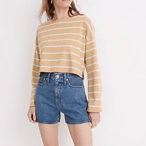 Madewell Supercrop Long Sleeve Tee